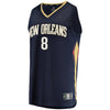 Image of Jahlil Okafor New Orleans Pelicans Branded Fast Break Jersey - Icon Edition - Navy