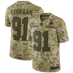 Ryan Kerrigan Washington Redskins Salute to Service Limited Jersey – Camo 2018/2019