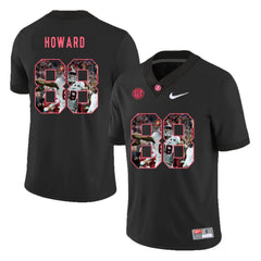 O.J Howard 88 Black Alabama Crimson Tide Jersey 2018 - 2019