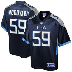 Wesley Woodyard Tennessee Titans Pro Line Team Player Jersey – Navy 2018/2019