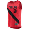 Image of Caleb Swanigan Portland Trail Blazers Branded Fast Break Player Jersey - Statement Edition - Red