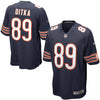 Image of Chicago Bears Mike Ditka Retired Player Game Jersey - Navy 2018/2019