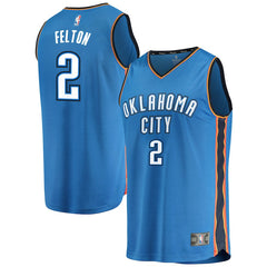 Raymond Felton Oklahoma City Thunder Branded Fast Break Player Jersey Blue - Icon Edition