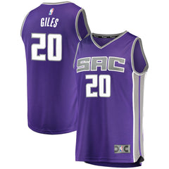 Harry Giles Sacramento Kings Branded Fast Break Road Player Jersey - Purple