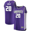 Image of Harry Giles Sacramento Kings Branded Fast Break Road Player Jersey - Purple