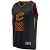 Image of Larry Nance Jr. Cleveland Cavaliers Branded Black Fast Break Player Jersey - Statement Edition