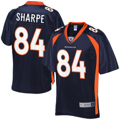 Shannon Sharpe Denver Broncos NFL Pro Line Retired Player Jersey  Navy