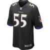 Image of Terrell Suggs Baltimore Ravens Game Jersey - Black 2018/2019
