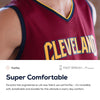 Image of Larry Nance Jr. Cleveland Cavaliers Branded Black Fast Break Player Jersey - Statement Edition