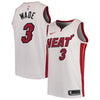 Image of Dwyane Wade Miami Heat Swingman Jersey - Association Edition – White