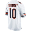 Image of Mitchell Trubisky Chicago Bears Game Jersey – White 2018/2019