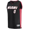 Image of Josh Richardson Miami Heat Branded Fast Break Player Jersey - Icon Edition – Black