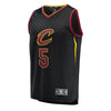 Image of JR Smith Cleveland Cavaliers Branded Fast Break Jersey Black - Statement Edition