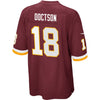 Image of Josh Doctson Washington Redskins Game Jersey - Burgundy 2018/2019