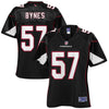 Image of Josh Bynes Arizona Cardinals Pro Line Women's Player Jersey – Black 2018/2019