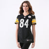 Image of Antonio Brown Pittsburgh Steelers Women's Game Jersey - Black 2018/2019