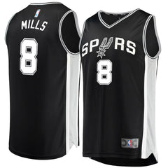 Patty Mills San Antonio Spurs Branded Fast Break Jersey Black - Icon Edition