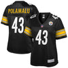 Image of Troy Polamalu Pittsburgh Steelers Pro Line Women's Retired Player Jersey – Black 2018/2019