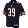 Image of Eddie Jackson Chicago Bears Pro Line Player Jersey - Navy 2018/2019