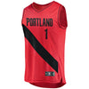 Image of Evan Turner Portland Trail Blazers Branded Fast Break Player Jersey - Statement Edition - Red