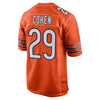 Image of Tarik Cohen Chicago Bears Game Jersey – Orange 2018/2019