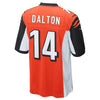 Image of Andy Dalton Cincinnati Bengals Game Jersey - Orange 2018/2019