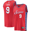 Image of Dario Saric Philadelphia 76ers Branded Fast Break Player Jersey - Statement Edition - Red