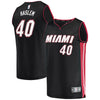 Image of Udonis Haslem Miami Heat Branded Fast Break Player Jersey - Icon Edition – Black