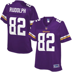 Kyle Rudolph Minnesota Vikings Pro Line Women's Team Color Jersey – Purple 2018/2019