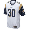 Image of Todd Gurley II Los Angeles Rams Game Jersey  White