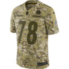 Image of Alejandro Villanueva Pittsburgh Steelers Salute to Service Limited Jersey – Camo 2018/2019