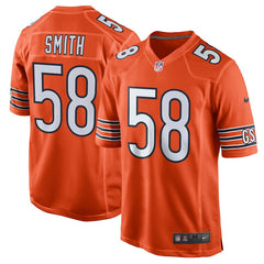 Roquan Smith Chicago Bears Game Jersey – Orange 2018/2019