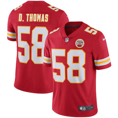 Derrick Thomas Kansas City Chiefs Retired Player Vapor Untouchable Limited Throwback Jersey - Red