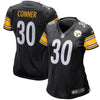 Image of James Conner Pittsburgh Steelers Women's Game Jersey - Black 2018/2019