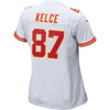 Image of Travis Kelce Kansas City Chiefs Women's Player Game Jersey  White