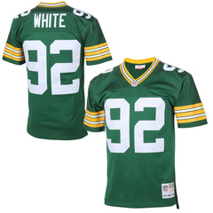 Reggie White Green Bay Packers Mitchell & Ness Retired Player Vintage Replica Jersey - Green