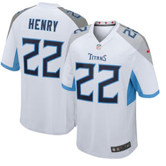 Derrick Henry Tennessee Titans New Game Jersey – White 2018/2019