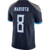 Image of Marcus Mariota Tennessee Titans Limited Player Jersey – Navy 2018/2019