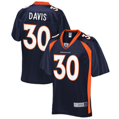 Terrell Davis Denver Broncos NFL Pro Line Retired Player Jersey - Navy