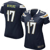 Image of Philip Rivers Los Angeles Chargers Women's Game Jersey - Navy Blue