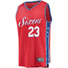 Image of Jimmy Butler Philadelphia 76ers Branded Fast Break Jersey Red – Statement Edition