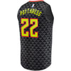 Image of Alex Poythress Atlanta Hawks Branded Fast Break Jersey - Icon Edition - Black