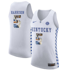 Kentucky Andrew Harrison 5 White Jersey 2018 - 2019