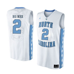North Carolina BIG MIKE 2 White Jersey