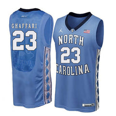 North Carolina GHAFFARI 23 Blue Jersey