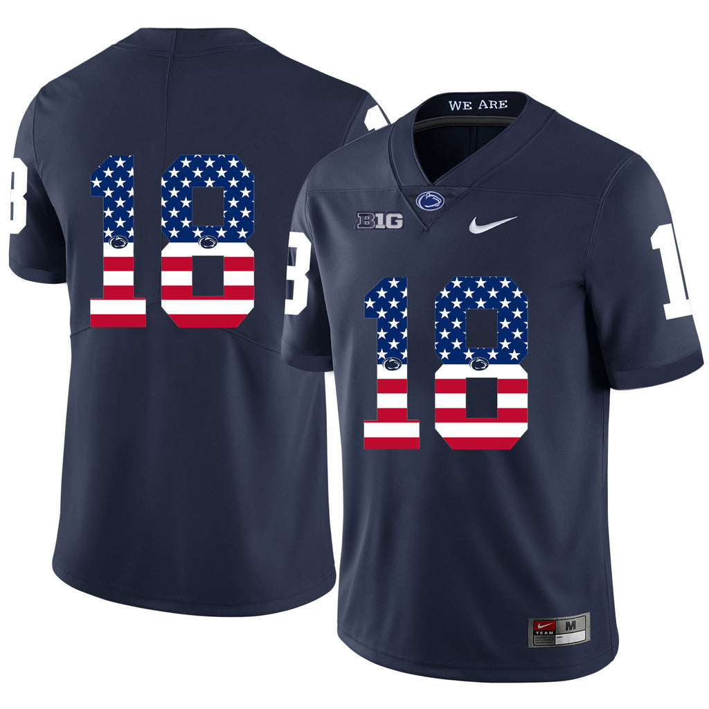 Penn State Jesse James 18 Dark Blue Jersey 2018 - 2019
