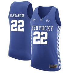 Kentucky ALEXANDER 22 Blue Jersey 2018 - 2019