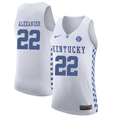Kentucky ALEXANDER 22 White Jersey 2018 - 2019