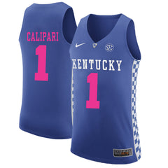 Kentucky Calipari 1 Blue Jersey 2018 - 2019