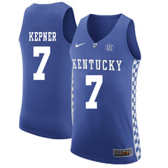 Kentucky KEPNER 7 Blue Jersey 2018 - 2019